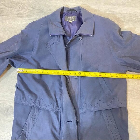 Vintage 1980s Eaton Novelti Bomber Jacket with Vented Design in Faux Suede - Picture 12 of 17